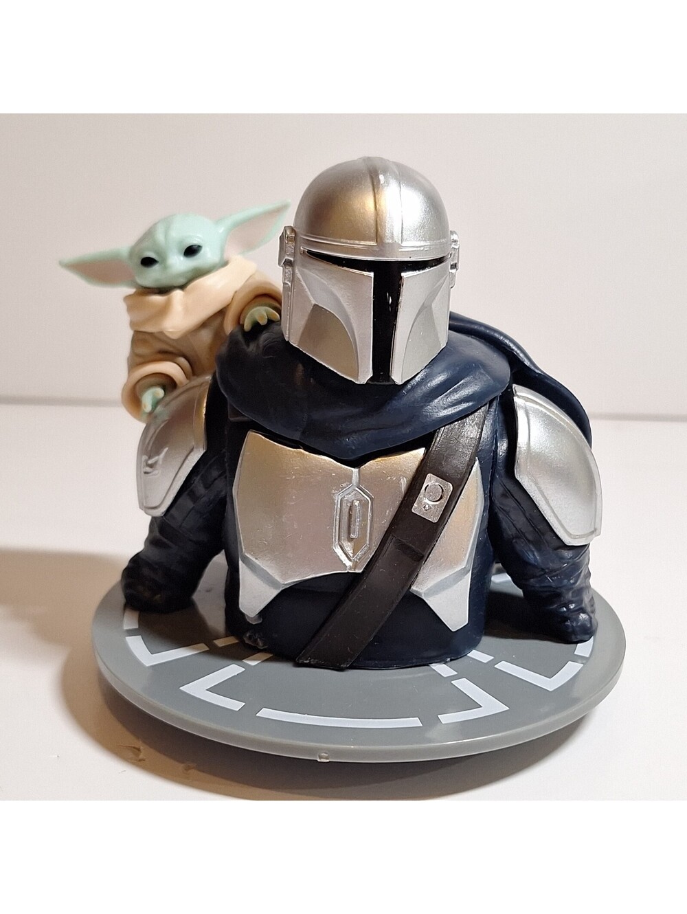 Mandalorian and Grogu Movie Exclusive Cup Topper Only 2025 Baby Grogu On Back